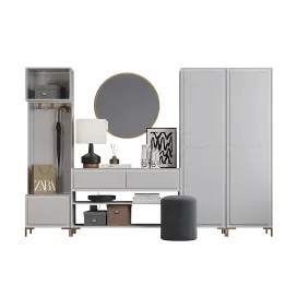 West Elm Hallway Composition